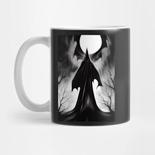 ANGRY RED EYED SPOOKY HALLOWEEN VAMPIRE Mug